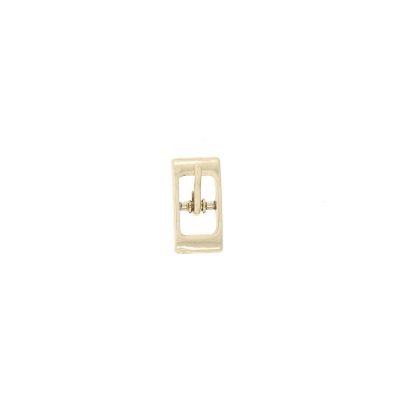 Hebilla Con Paso De 08Mm.Bañado En Oro 24Kt.(Bolsa De 2 Piezas)