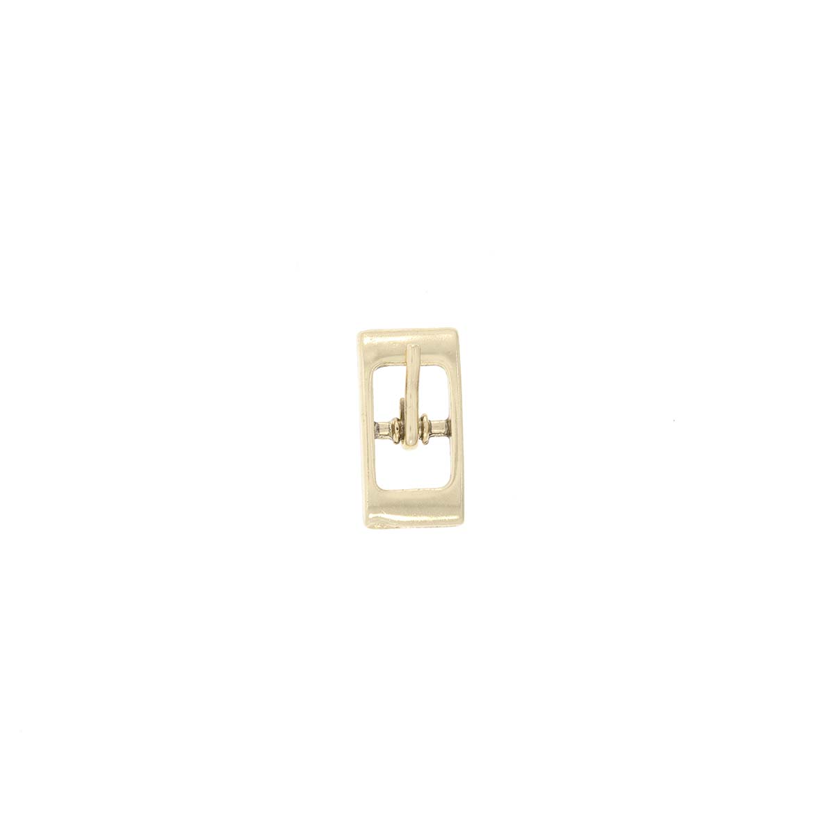 Hebilla Con Paso De 08Mm.Bañado En Oro 24Kt.(Bolsa De 2 Piezas)