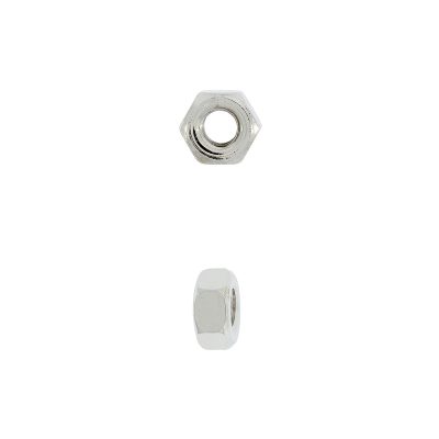 Separador Hexagonal Bañado En Niquel De 11 Mm. Con Orificio De 5 Mm. De Dia.(Bolsa De 6 Piezas)