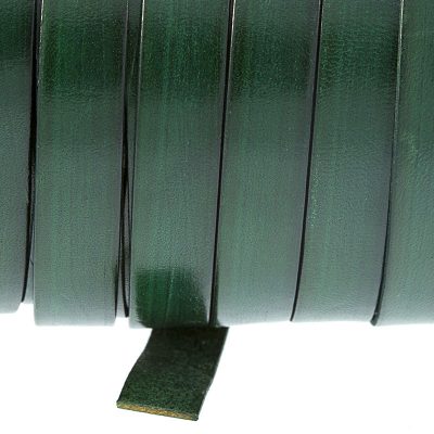 Fleje De Cuero De 12Mm Color Verde