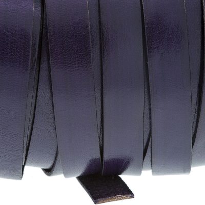 Fleje De Cuero De 12Mm Color Viola
