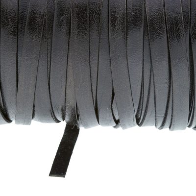 Fleje De Cuero De 5Mm Color Negro