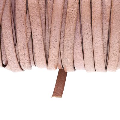 Fleje De Cuero De 5Mm Color Rosado