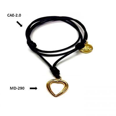 Collar Chic De Corazón | Diy Chic Heart Necklace