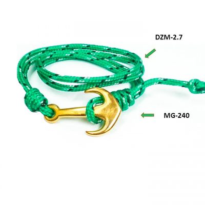 Pulsera Marinera Con Ancla | Diy Nautical Anchor Bracelet