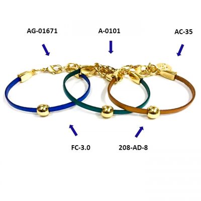 Pulseras En Cuero | Diy Leather  Bracelets